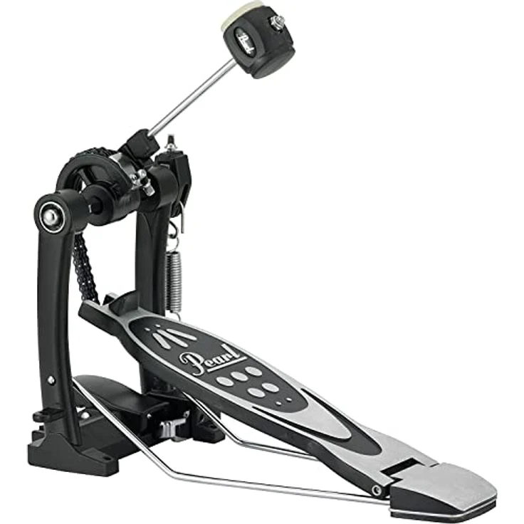Pearl P-530 Bass Drum Pedal, DuoBeater mit zwei Oberflächen, inklusive seitlicher Bügelklemme – Bild 1