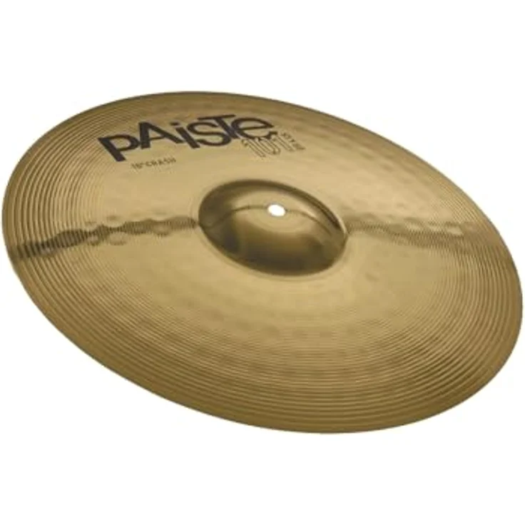 Paiste 101 Brass Crash 14", hochwertiges Schlagzeugbecken mit ausgewogener Klangqualität – Bild 4