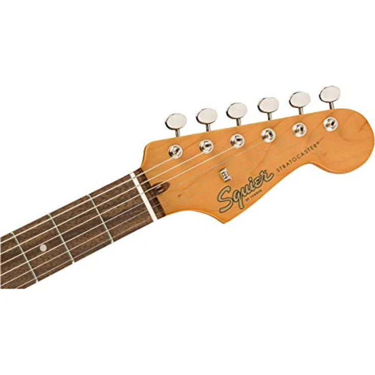 Squier Classic Vibe '60s Stratocaster, E-Gitarre mit Nato-Korpus, ahornhals und Lake Placid Blue Finish – Bild 5