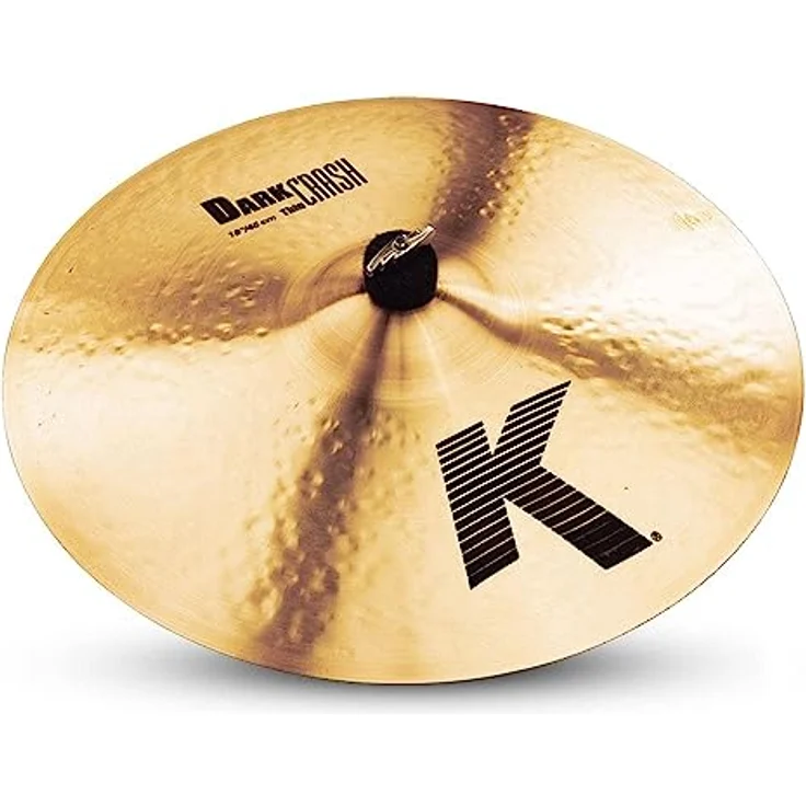 Zildjian K Zildjian Series - 18 Zoll Dark Crash Thin Cymbal, traditionelles Finish mit warmem Klang und kurzem Sustain – Bild 4