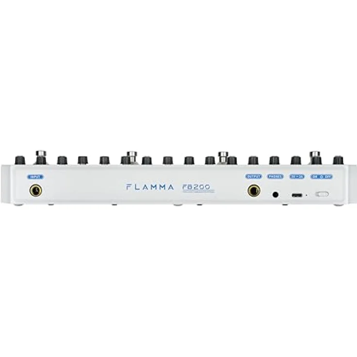 Flamma FB200 Effect Strip, intelligentes Multi-FX-Pedal für E-Bass mit 20 Modulationen und Bluetooth 5.0, schwarz – Bild 9