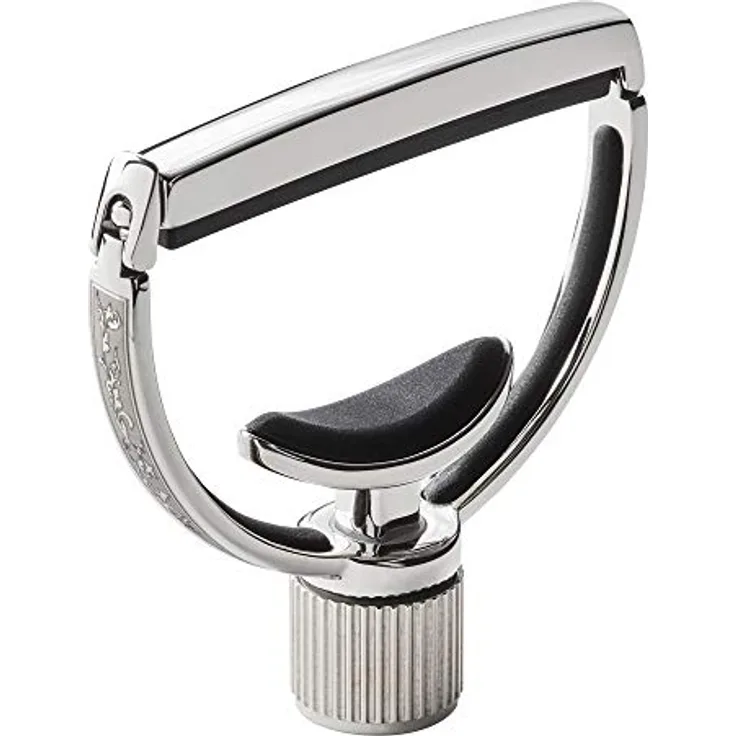G7th Heritage Guitar Style 2 Capo, Kapodaster mit Adaptive Radius Technology für maximale Stimmstabilität, Schwarz