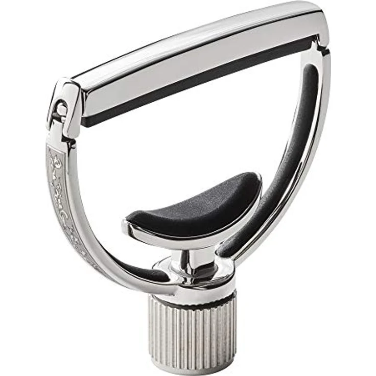 G7th Heritage Guitar Style 2 Capo, Kapodaster mit Adaptive Radius Technology für maximale Stimmstabilität, Schwarz – Bild 1