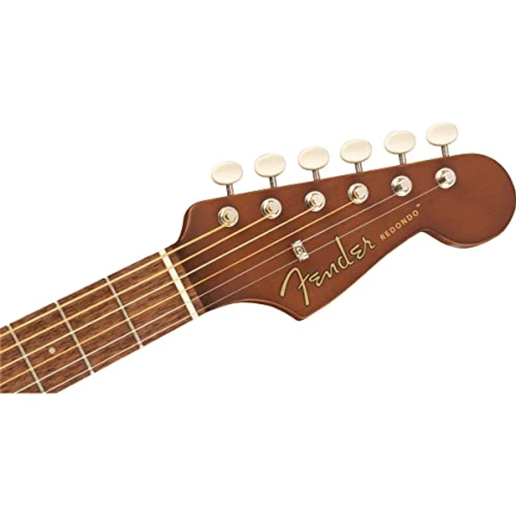 Fender Redondo Mini SB, Westerngitarre mit massiver Fichtendecke, Boden und Zargen aus Mahagoni, Sunburst finish, inkl. Gigbag – Bild 6