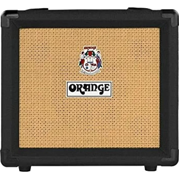 Orange Crush 12 black, Solid State E-Gitarren-Combo mit 12 Watt Leistung, 6 Zoll Lautsprecher und 3 Band EQ