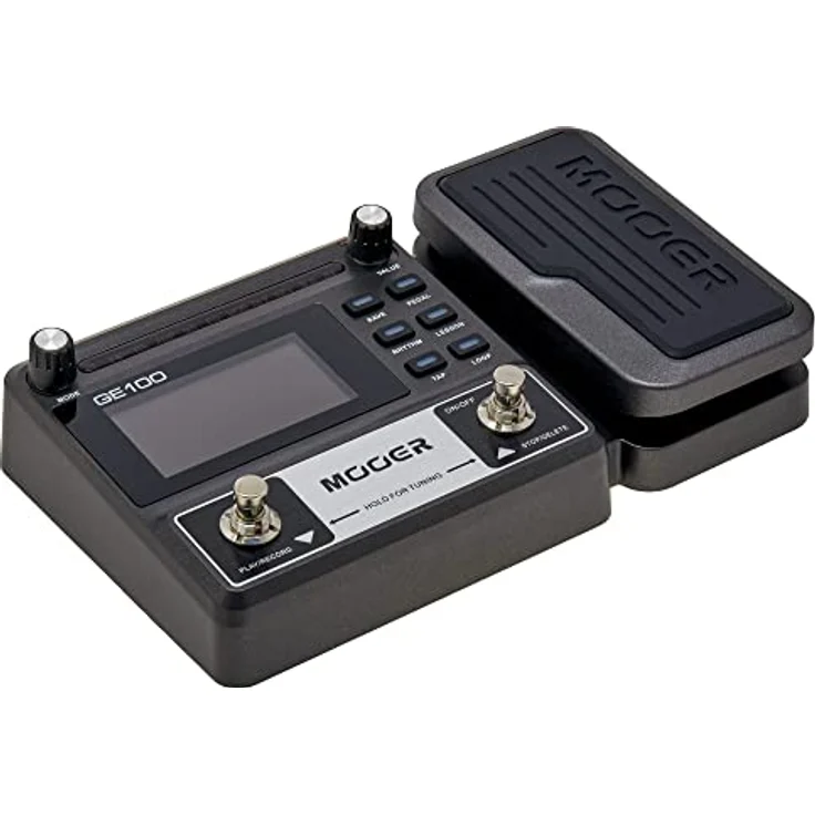 Mooer GE100 Box Guitar Multi FX, Multieffektgerät mit 66 Effekt-Typen, 23 Zerrsounds, 80 Preset-Patches und 180 Sekunden Looper – Bild 2