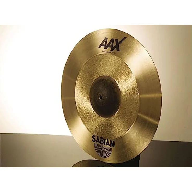 Sabian 18" AAX Freq Crash, explosives Schlagzeugbecken mit lautem, durchdringendem Sound, natural – Bild 3