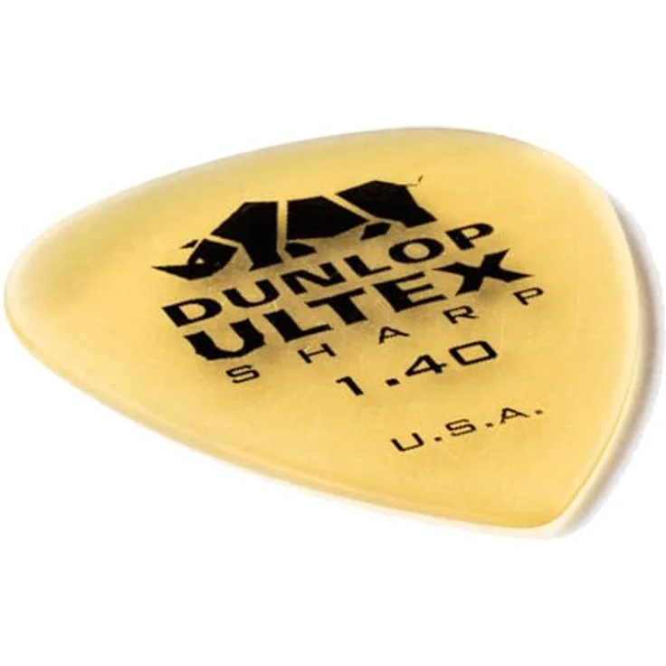 Dunlop Ultex Sharp Player's Picks, Plektrum Set mit 6 Stück, Stärke 1,40 mm – Bild 4