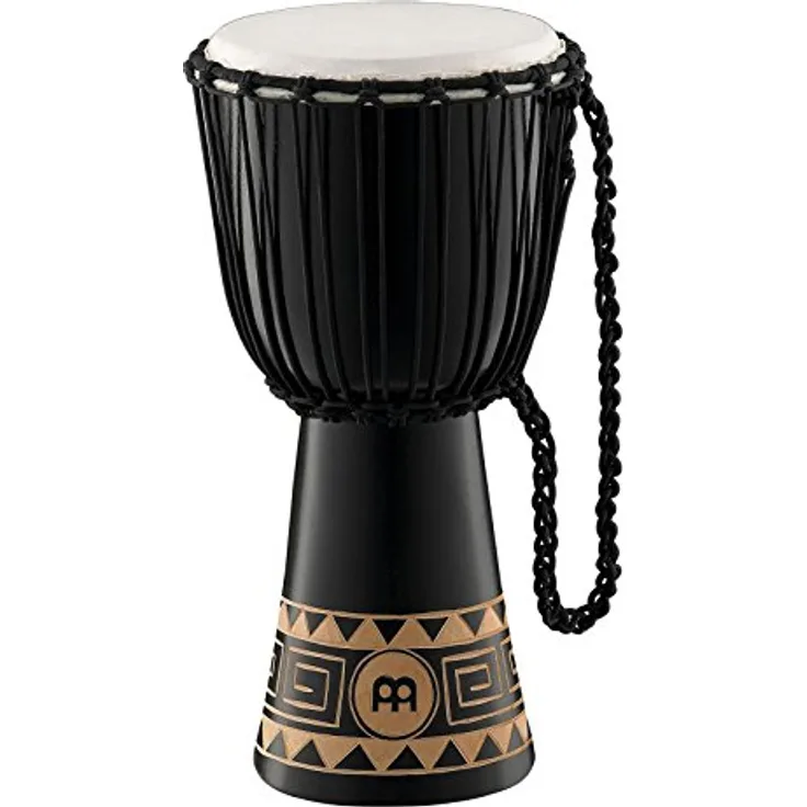 Meinl Headliner Djembe HDJ1-M, 10" Congo Series aus Mahagoni mit handselektiertem Ziegenfell und vorgespannte Nylonschnüre
