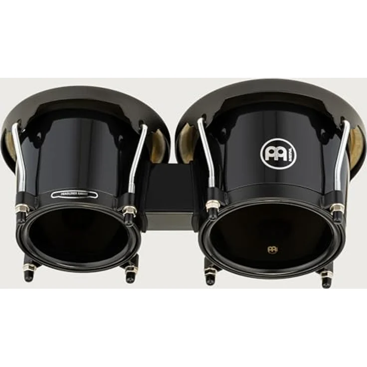 Meinl Bongo & Percussion Pack, HB50BK Journey Serie Bongos, Compact Foot Tambourine, Luis Conte Live Shaker, Classic Wood Claves – Bild 10