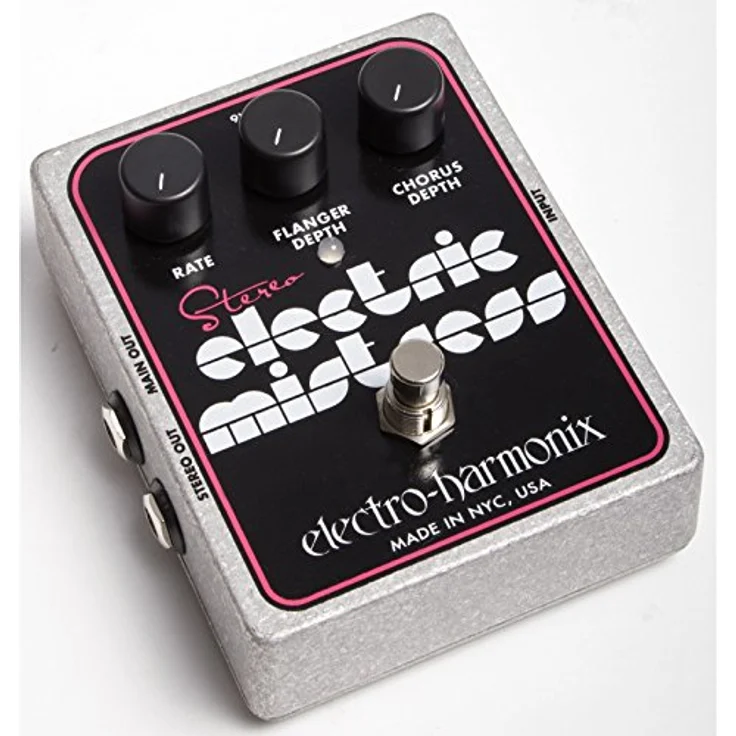 Electro Harmonix Stereo Electric Mistress, Flanger mit Filter Matrix Mode, inklusive Netzteil, Maße 102x121x64 mm – Bild 2