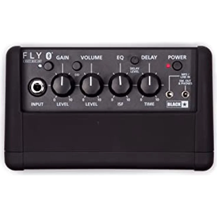 Blackstar FLY 3 Bluetooth Mini Amp, E-Gitarren Combo mit 3 Watt Leistung, 2 Kanälen, Delay und Aux In, schwarz – Bild 2