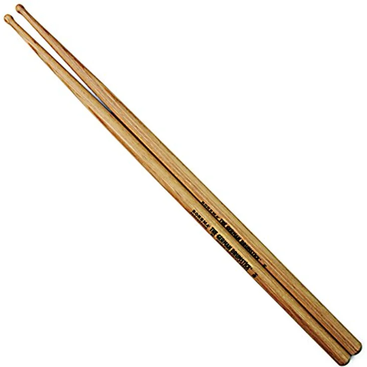 Rohema 8-H Hornholz Drumsticks, mattlackiert, 415mm lang, 13,0mm Durchmesser, Made in Germany – Bild 1