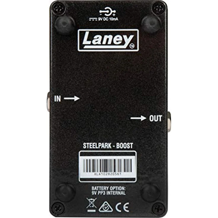 Laney Steelpark, Boutique Overdrive Boost Pedal mit 4 Reglern und 3 Betriebsmodi, handgefertigt in Großbritannien, Metallgehäuse – Bild 5