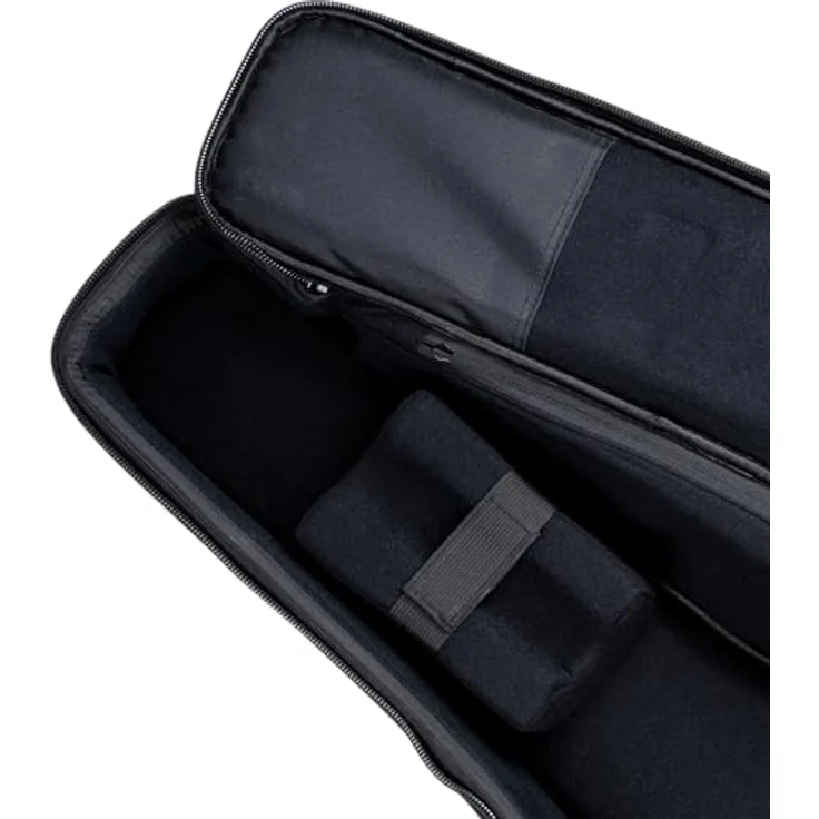 Ortega OSOCACL-MO Soft Case Classic, Gitarrenkoffer für 4/4 Konzertgitarre, Leinen/Baumwolle, 22mm Polsterung, Farbe: mocca – Bild 7