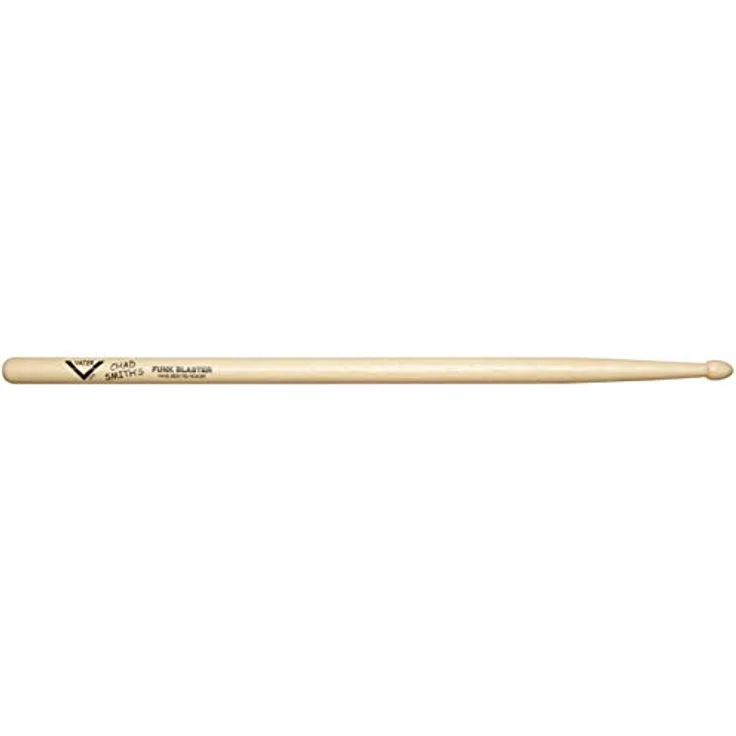 Vater Chad Smith's Funk Blaster Wood, Signature Drumsticks aus Hickory mit Holzkopf, 16" Länge, Durchmesser 0,605" – Bild 3