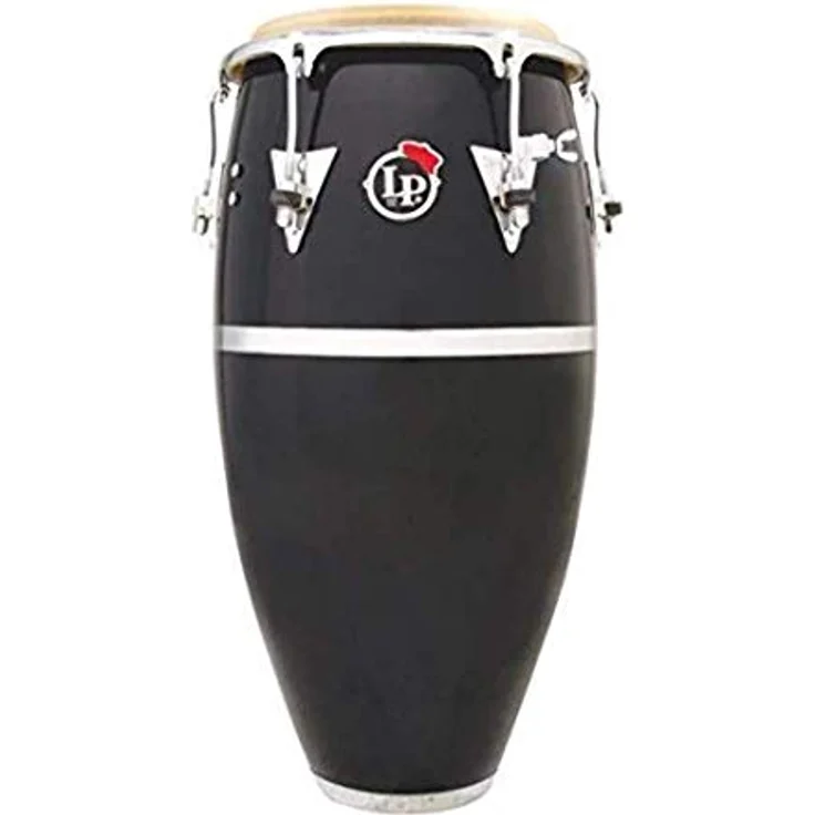 LP 552X-1BK Tumba, 12 1/2" Fiberglas Percussion mit Chrome Hardware, schwarz – Bild 2