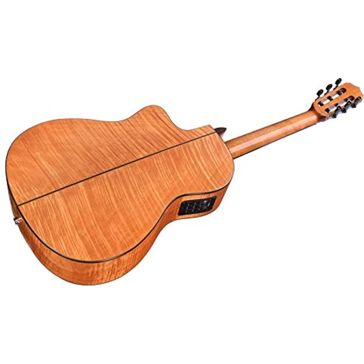 Cordoba Fusion 14 Maple, Konzertgitarre Crossover mit Fishman Pickup, Cutaway, massive Fichtendecke, Ahorn furniert, Hochglanz Finish – Bild 6