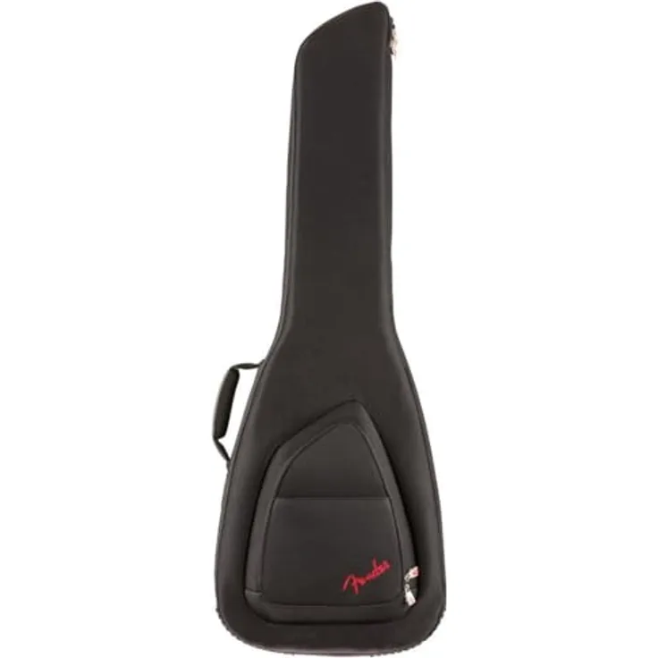 Fender FB1225 Bassgitarre Gig Bag, 25mm Polsterung mit ergonomischem Griff, schwarz