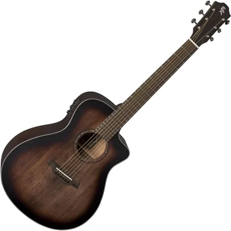 Baton Rouge X11LS/FCE-W-AB, Westerngitarre Folk Cutaway, Fichtendecke, Mahagoni Boden & Zargen, Ovangkol Griffbrett, breite Sattelbreite 48mm, Antique Braun Matt Finish, Pickup System MB-3 rechargeable – Bild 1