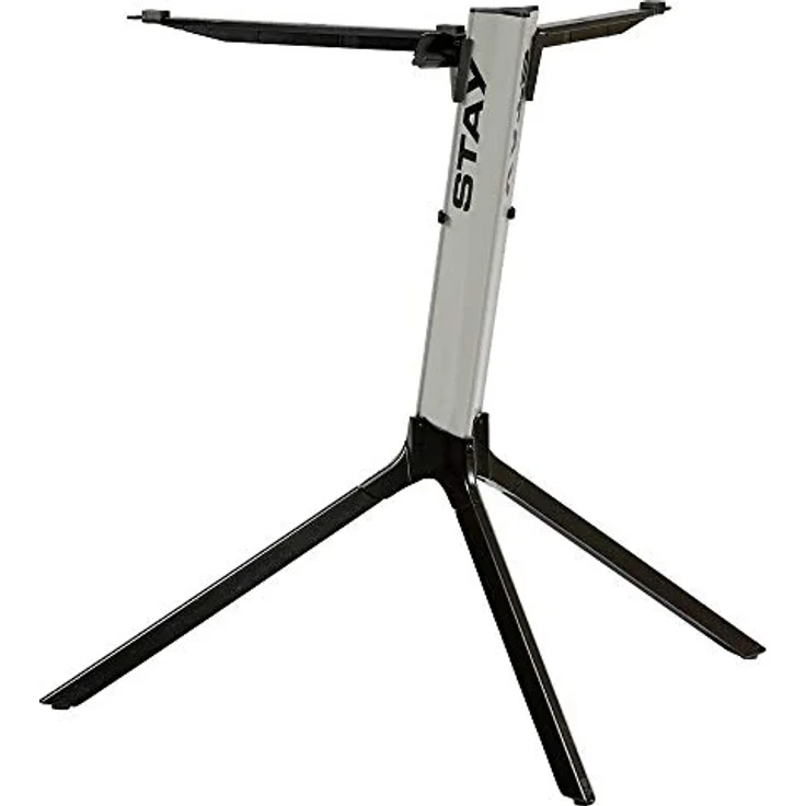 Stay Music Slimcompact Keyboard-Ständer mit Tasche, 1 Ebenen, bis 20 kg tragend, Silber – Bild 3