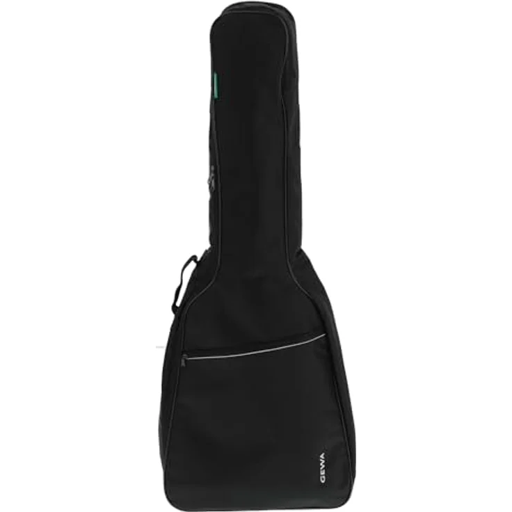 Gewa Acoustic Guitar Gigbag Basic 5, Westerngitarrentasche für Dreadnought-Style, Nylon mit 5 mm Schaumstoffpolsterung, schwarz – Bild 2