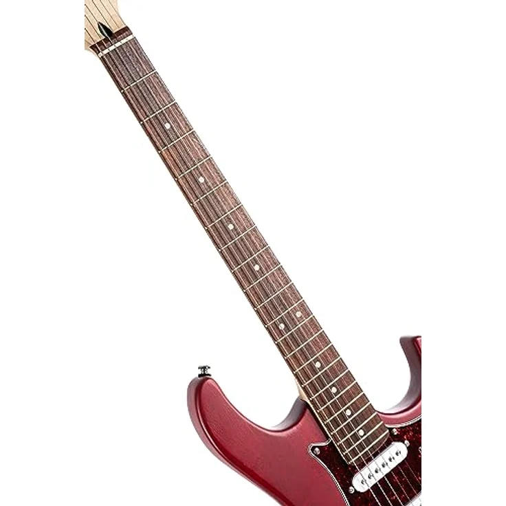 Cort E-Gitarre G110OPBC, elektrische Gitarre in Orange mit hervorragendem Klang und Verarbeitung – Bild 5