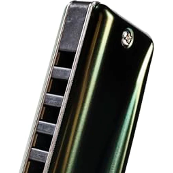 Suzuki C-20 Olive Mundharmonika, LowF Stimmung, Komposit Kanzellenkörper, Edelstahl Deckelplatten, inkl. Etui, oliv-grün – Bild 9