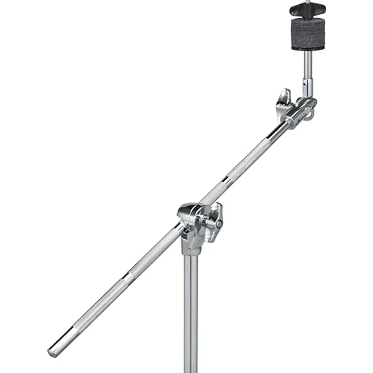 DW PDP 700 Cymbal Boom Stand, Galgenbeckenständer mit Glide Tilter, leichtgewichtig, doppelstrebig, rutschfeste Gummifüße, versenkbarer Galgen – Bild 3