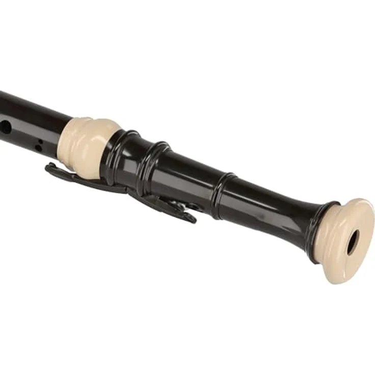 Aulos 521 Symphony Bass Recorder, barocke Griffweise, dunkelbraun, inkl. Tasche – Bild 6