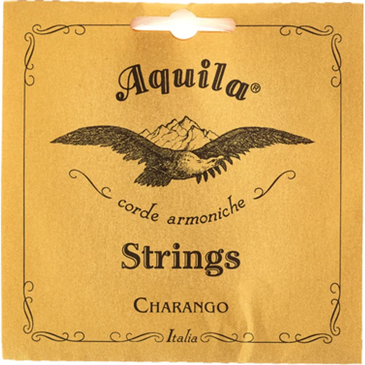 Aquila 1CH Nylgut Charango, Saiten für Charango in ee-aa-Ee-cc-gg Stimmung, mittlere Spannung, hohe Stimmstabilität, hergestellt in Italien – Bild 1