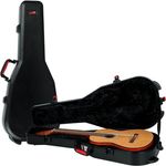 Gator TSA Classical Guitar Case, Koffer für Konzertgitarre mit TSA-zugelassenem Zentralverschluss, Schwarz