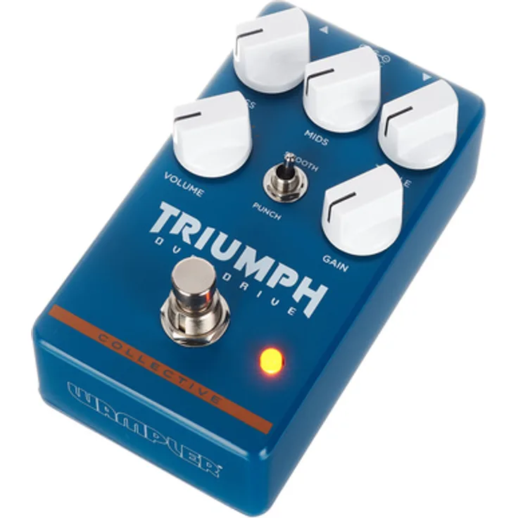 Wampler Triumph Overdrive, Dual Voice Overdrive-Pedal mit Smooth- und Punch-Modus, made in USA