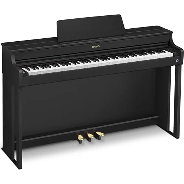 Casio AP-300 BK, Digitalpiano mit 88 gewichteten Tasten, 19 Sounds, MIDI- und Audio-Recording, schwarz – Bild 4