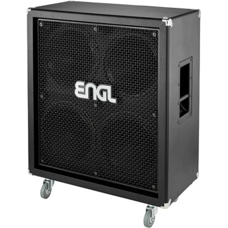 Engl E412XXL-BK, 4x12" Gitarrenbox mit Vintage 30 Lautsprechern, 240 Watt, 8 Ohm, schwarzes Birkenholz-Gehäuse, 14-lagig