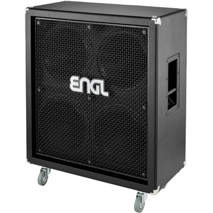 Engl E412XXL-BK, 4x12" Gitarrenbox mit Vintage 30 Lautsprechern, 240 Watt, 8 Ohm, schwarzes Birkenholz-Gehäuse, 14-lagig