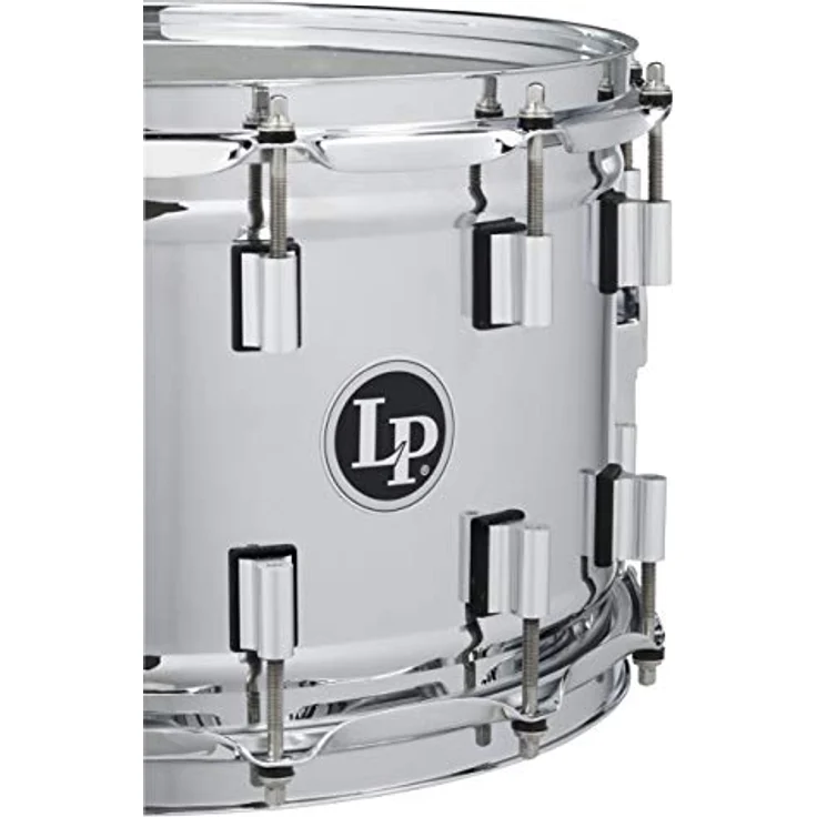 LP 14"x 8,5" Banda Snare Drum, geriffelter Stahlkessel mit 42-spiraligem Snare Teppich, Drop-Style Snare Abhebung – Bild 3