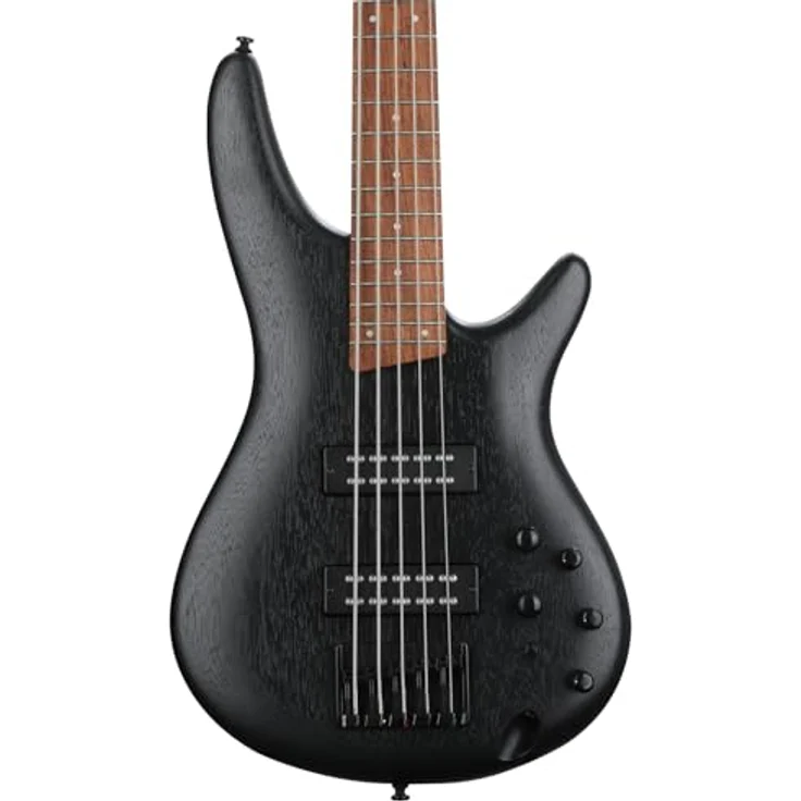 Ibanez SR305EB-WK, 5-Saiter E-Bass in Weathered Black mit hochwertiger Verarbeitung