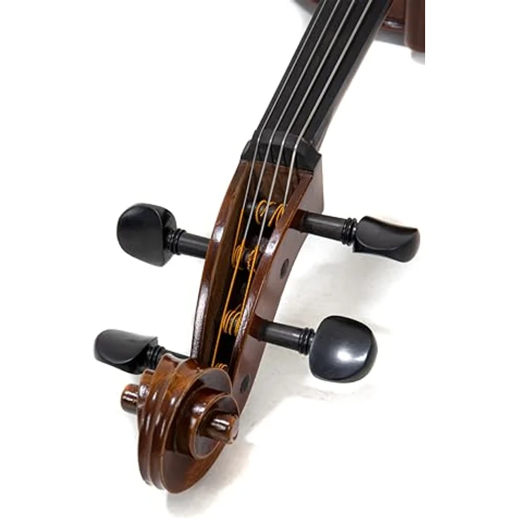 Gewa Allegro VC1 A Cello 4/4 CB, vollmassives Antik Cello aus europäischen Tonhölzern, braun-bernsteinfarbene Naturharzlackierung – Bild 5