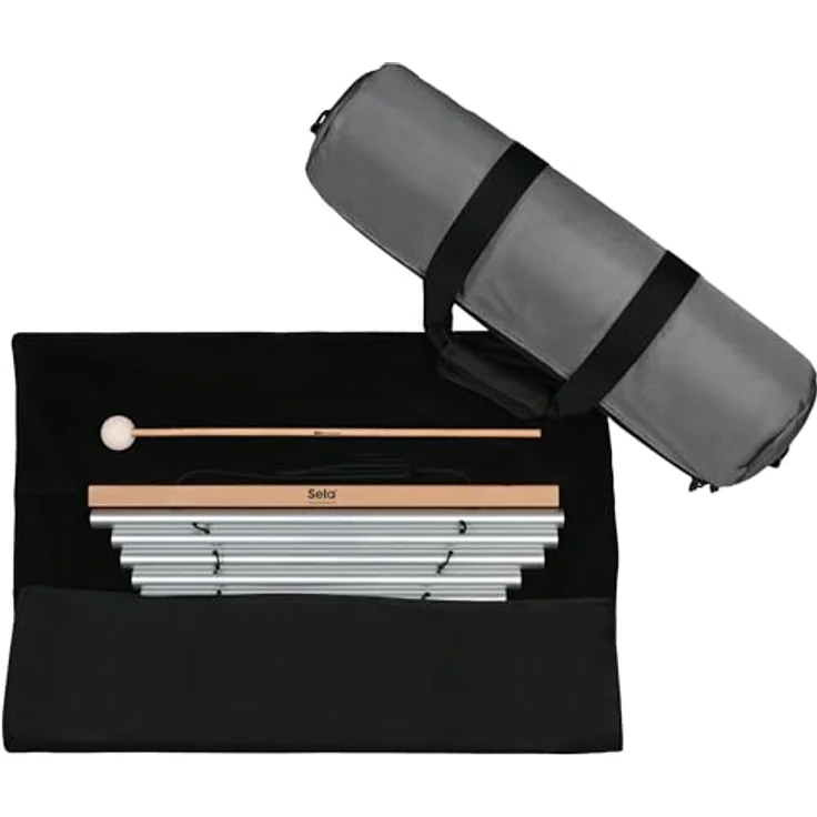 sela Harmony Chimes 7 Natural in C, inkl. Tragetasche und Schlägel, vielseitiges Klangerlebnis – Bild 5