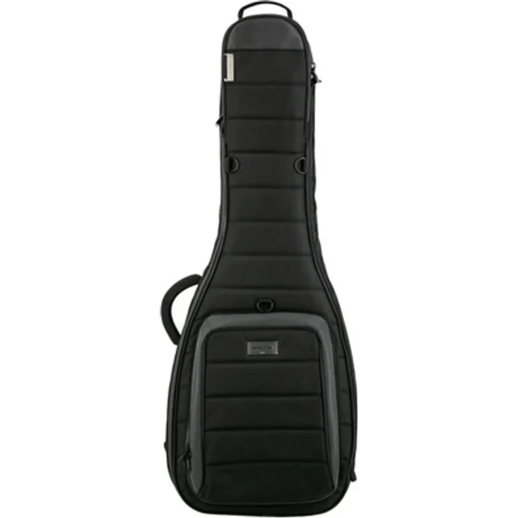 Mono Cases Classic Ultra E-Gitarren Gigbag, Schwarz, mit abnehmbaren Rollen, wasserdichten Reißverschlüssen und ergonomischem Design