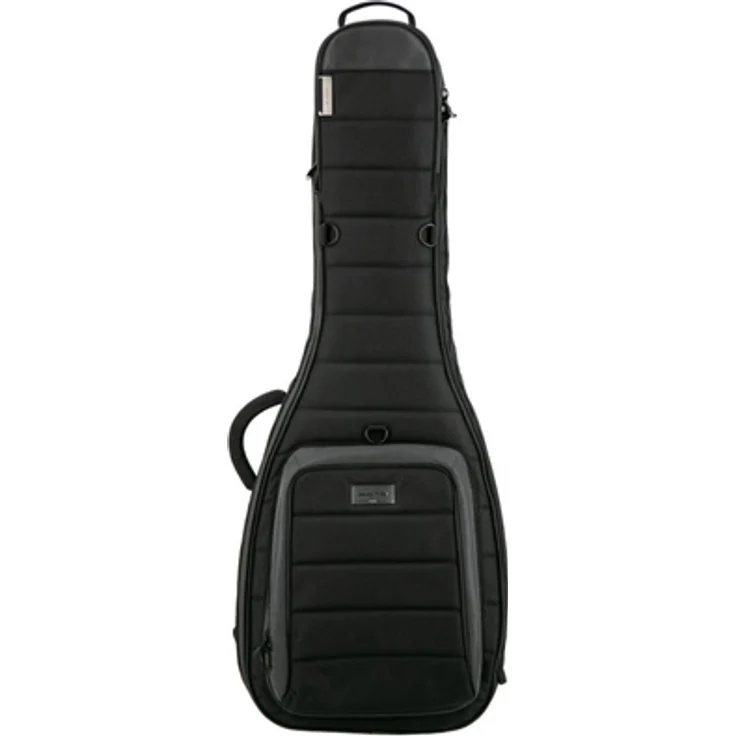 Mono Cases Classic Ultra E-Gitarren Gigbag, Schwarz, mit abnehmbaren Rollen, wasserdichten Reißverschlüssen und ergonomischem Design