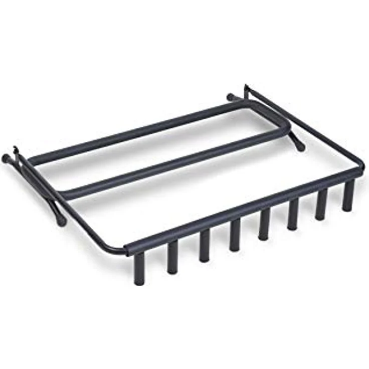 Rockstand RS20862 7 E-Guitar Stand, zusammenklappbarer Rack-Gitarrenständer für 7 E-Gitarren/E-Bässe, schwarz mit Schaumstoffpolsterung – Bild 3
