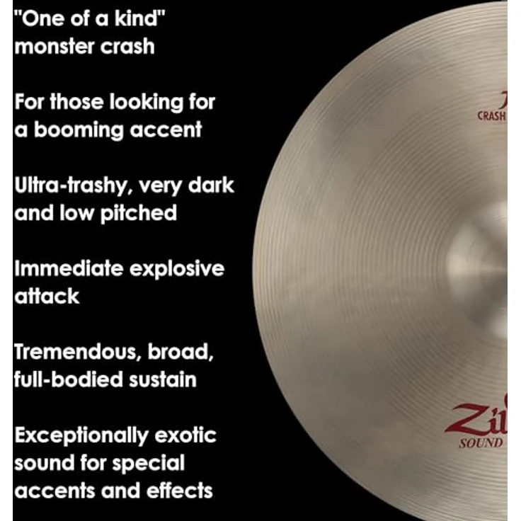 Zildjian 22" Oriental Crash of Doom, Traditional Ausführung, ultra-trashy und tief mit explosivem Anschlag – Bild 4