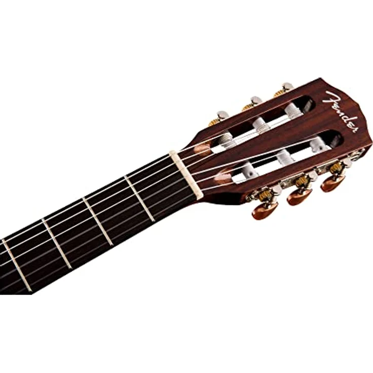 Fender CN-140SCE Thinline Natural, Konzertgitarre mit massiver Zederdecke, Ovangkol-laminiert, Fishman Elektronik, inkl. Koffer – Bild 5