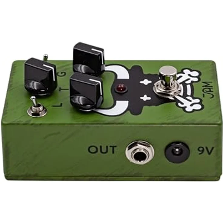 JAM pedals Octaurus Octafuzz, Effektpedal für E-Gitarre mit intuitivem Layout, Gain-, Level- und Tone-Regler, Mid-Scooped- und Full-Range-Voicing, symmetrisches und asymmetrisches Clipping, True Bypass – Bild 6