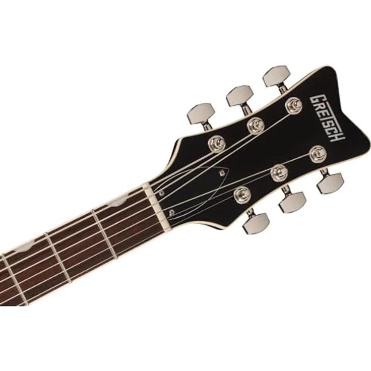 Gretsch EMTC JET Baritone E-Gitarre, Mahagoni Korpus, Ahorn Decke, Imperial Stain, mit 2x PureVolt Twin Six Humbucker – Bild 5