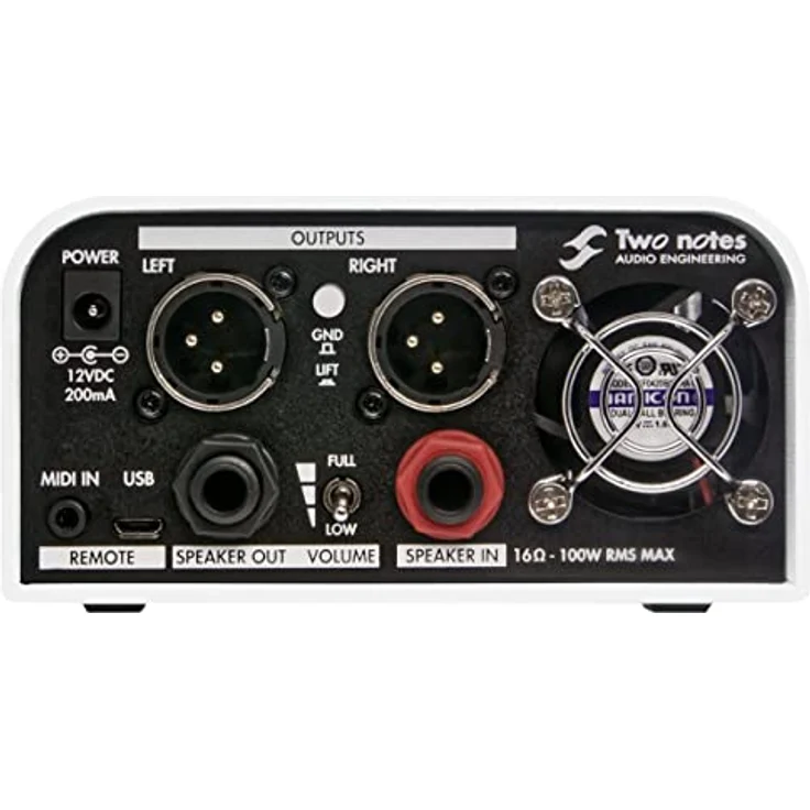 Two Notes Torpedo Captor X 16, Reactive Loadbox und Speaker-Simulator mit Attenuator und Stereo-Expander für Studio und Live-Einsatz – Bild 3