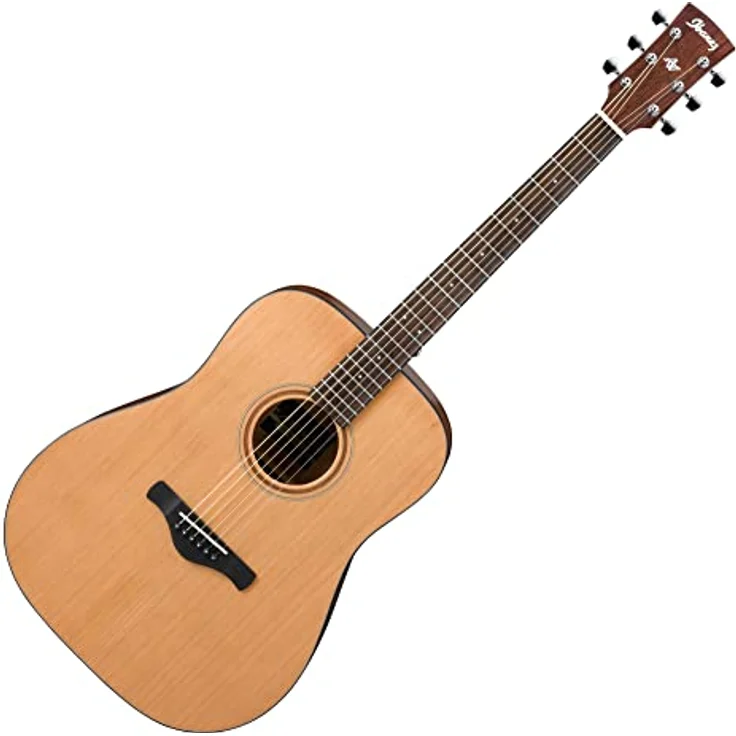 Ibanez AW65-LG, Westerngitarre Dreadnought mit massiver Zederndecke, Okume Boden & Zargen, Nyatoh Hals, Ovangkol Griffbrett, Natur Hochglanz – Bild 2