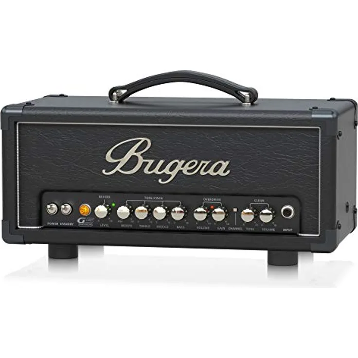 Bugera G5 Infinium, Vollröhren E-Gitarren-Topteil mit 5 Watt, 2 Kanälen und Morph Regler für US/Britisch Klangcharakter